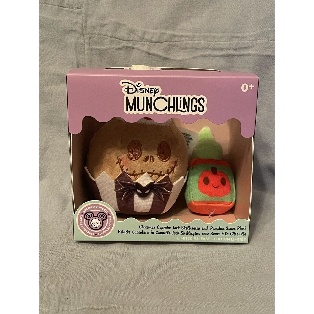 NEW Disney Parks Oogie Boogie Bash Jack Skellington Cinnamon Cupcake Munchlings